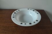 Vintage Pyrex JAJ Snowflake bowl 1958