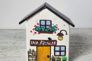 Handcrafted tiny wooden house!