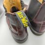 Women's DR MARTENS Flora Genuine Leather Chelsea Ankle Boots UK 5 EU 38 Cherry Image 10