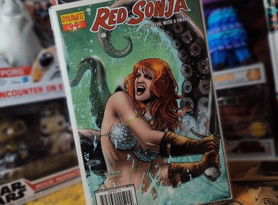 Red Sonja ! Issue #44 ! Fabiano Neves Variant Cover ! 2009 ! by Dynamite !