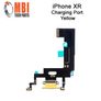 iPhone XR 6.1 Replacement Charging Port Dock Connector Flex Cable Mic Yellow Image 2