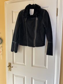 Beautiful new black suede jacket.