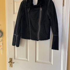 Beautiful new black suede jacket.