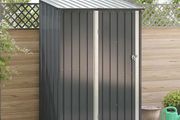 Garden Sheds Anthracite 153.5 x 86 x 200 cm Metal