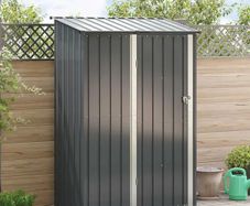 Garden Sheds Anthracite 153.5 x 86 x 200 cm Metal