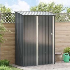 Garden Sheds Anthracite 153.5 x 86 x 200 cm Metal