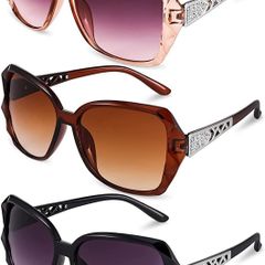 Pcs Women Large Sunglasses Vintage Fashion Ladies Sunglasses Oversized for Women