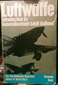 1970. Luftwaffe. Alfred Price.