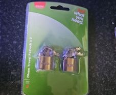travel padlock