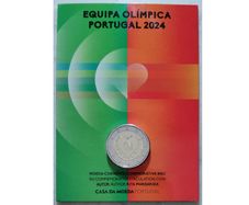 Portugal 2 Euro Brilliant Uncirculated Coin 2024 - Portuguese Olympic Team