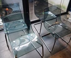 Dining chairs IKEA Tobias chairs x 4: excellent condition