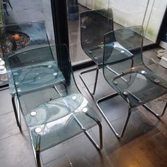 Dining chairs IKEA Tobias chairs x 4: excellent condition