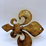 vintage brass wall candle holders Image 3