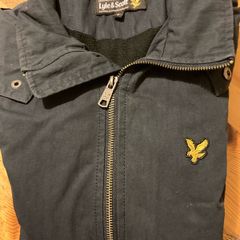 New Lyle & Scott man's Jacket Navy with Hood & Pockets