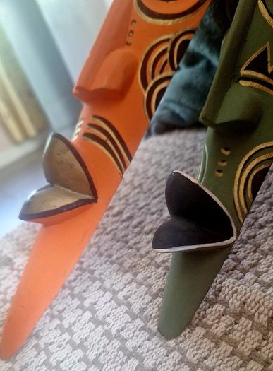TIKI African Wall Masks