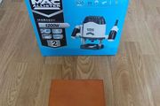 MacAllister router and Stanley router bit set.