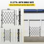 Single Folding Security Gate Steel Accordion Security Gate, Flexible Expanding Security Gate, 360 Rolling Barricade Gate, Scissor Gate or Door with Padlock Image 3