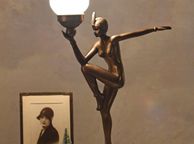 main image for ad Purist Table Lamp Art Deco Dancer Bauhaus