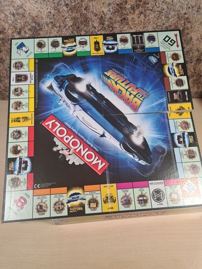 Monopoly Back To The Future Trilogy Edition 2016 100% Complete