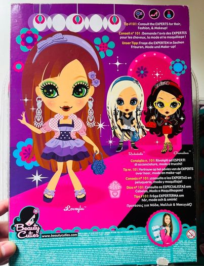 2006 Mattel Rockabelle Beauty Cuties Fashion Doll plus extras