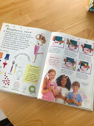 barbie activity book