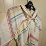 Stripe Linen Cotton Knot Dress (13-14years) Image 4