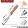 BRAND NEW 6pcs Wood Chisel Set for Woodworking CRV Steel with Walnut Handle in Wooden Premium Box Image 4