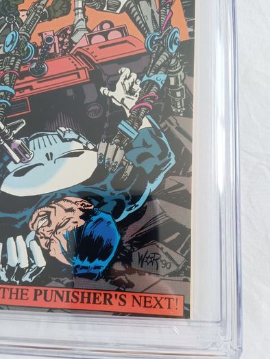 The Punisher  Marvel  Issue 33 CBCS / CGC 9.8 Certified Graded Comic Framed  DC