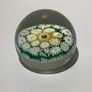 Vintage Millefiori glass paperweight Image 3