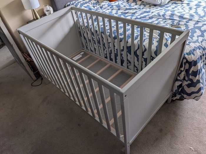 Sundvik Cot 70x140 Grey