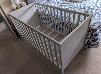Sundvik Cot 70x140 Grey