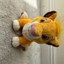 Disney Store Lion King Young Simba Plush approx. 7 Inch Used Please see pictures Image 2