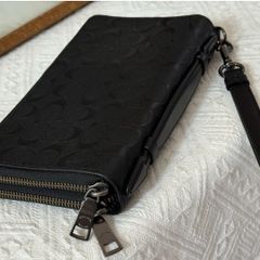 Genuine Coach Double Zip Travel Organiser