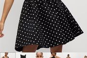 m&amp;s polkadot minidress