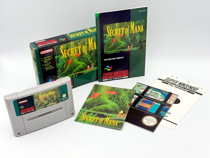 The Secret of Mana for Nintendo SNES - Boxed and Beautiful