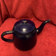 enamel tea pot