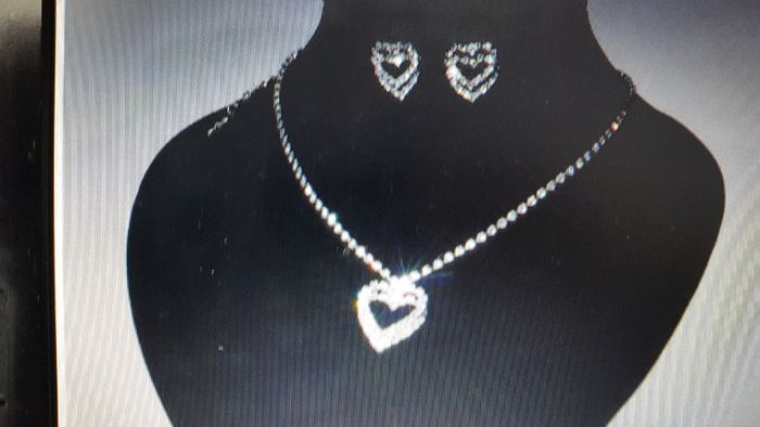 Bridal Necklace and matching Earrings ( DEBS )