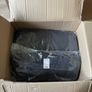 7 x Jacamo mens Hooded Padded Full Zip Parkas Long Coat Charcoal XL Image 10