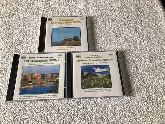 Svenska Sommarfavoriter 3 CD Boxset