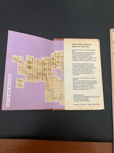 Observers. Tourist Atlas of Britain and Ireland. 1976, 120 pages. Excellent condition, with cover