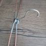 set of 2 folding cloth covered travel  hangers Image 8