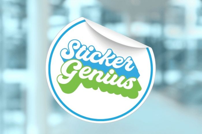 Genius Static Cling prints