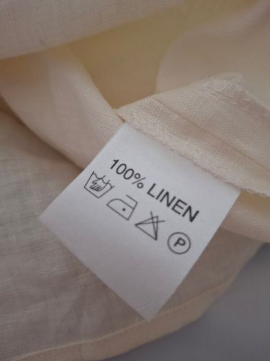 New Linen Top creme Size M 40 38