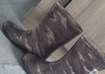 Junior size 13 camouflage style wellies barely worn