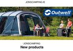 Outwell Air Beam and Pole Tents @ Jonscamping