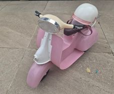 Our Generation Pink Scooter with Helmet