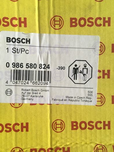 Fuel pump BOSCH 0986580824