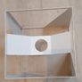 Modern lamp shade white metal Image 4