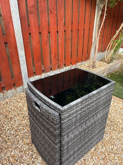 Rattan bistro set outdoor garden furniture