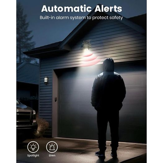AOSU Outdoor Wireless Security Cameras Single Cam (Brand New & Sealed)
